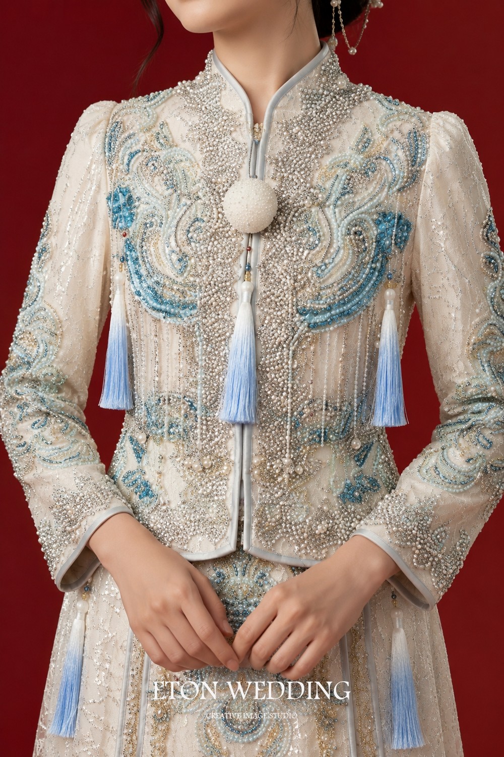 中式禮服,秀禾服,新中式禮服,中式婚紗,龍鳳褂